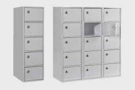 Small item storage cabinet