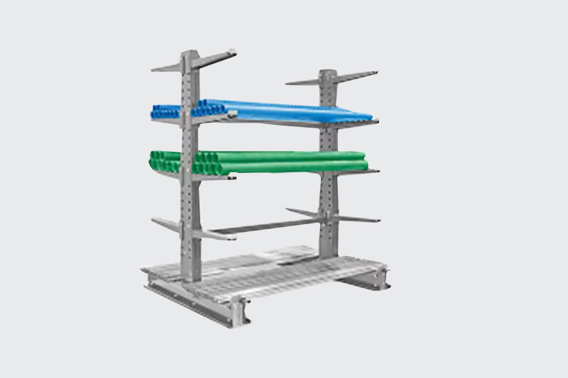 Cantilevered rack