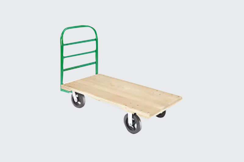 Wooden handcart