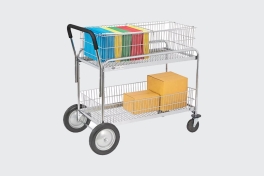 Mail wire cart